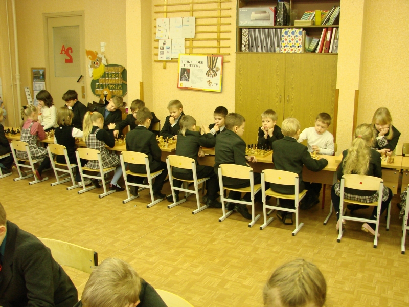 Уроки шахмат в школе